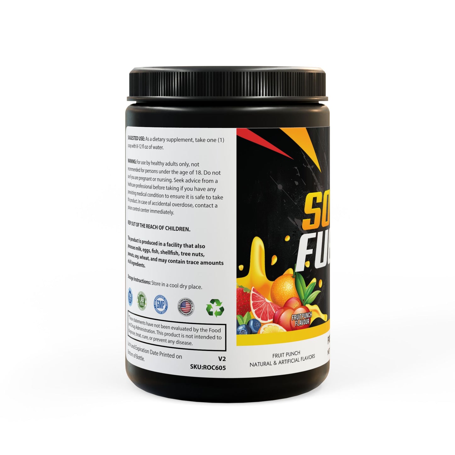 Solar FUEL Pre-Workout Fruit Punch