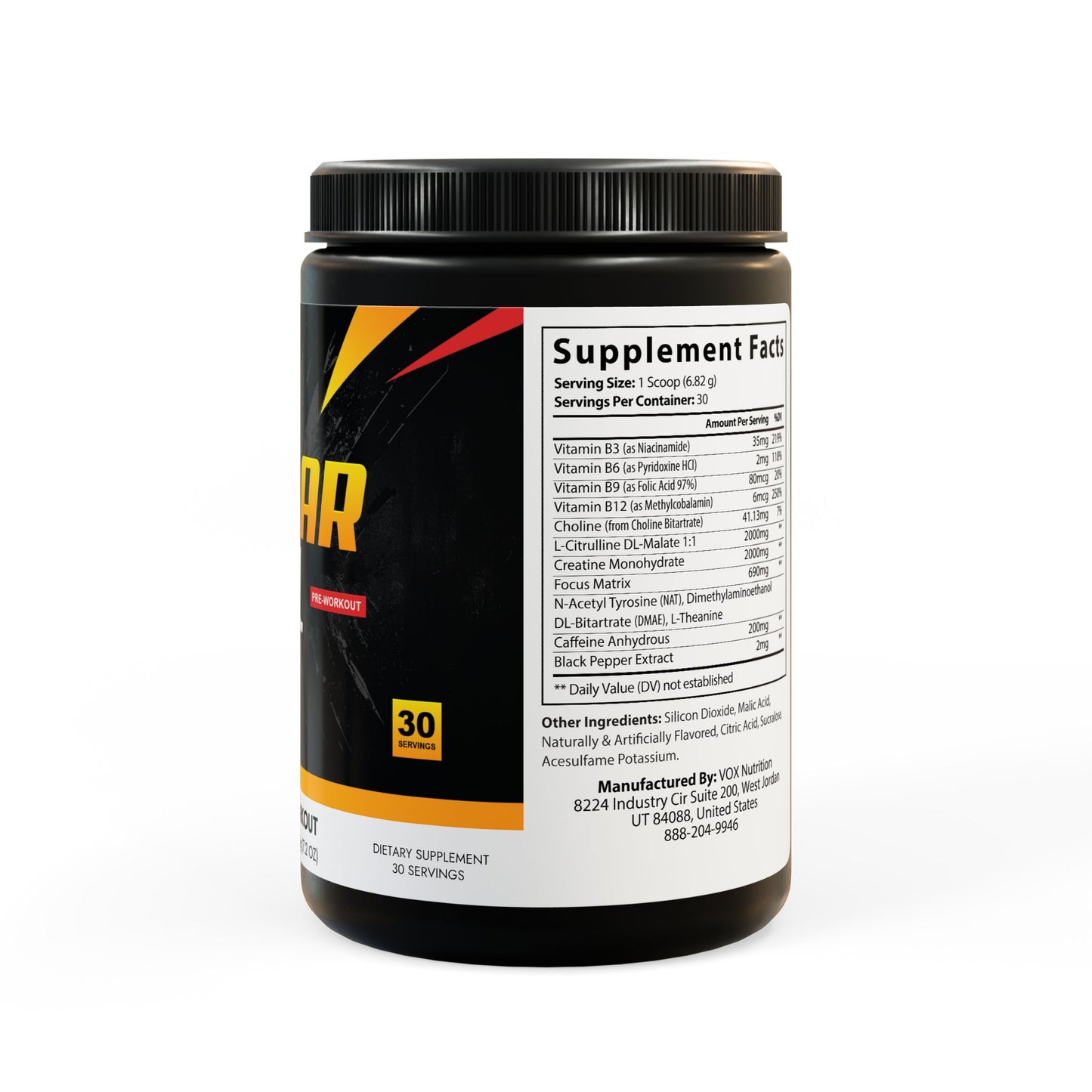 Solar FUEL Pre-Workout Fruit Punch