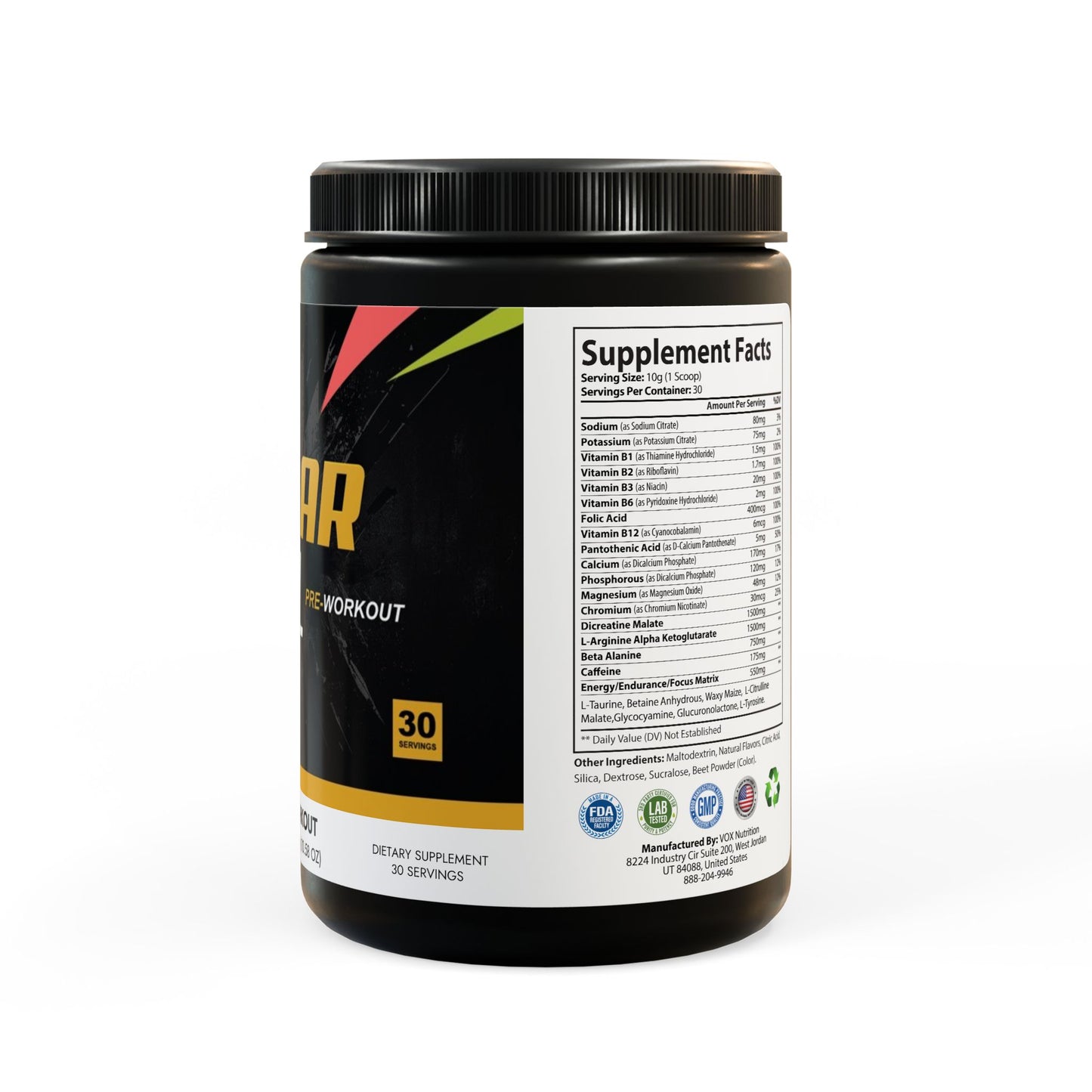Solar FUEL Pre-Workout Watermelon